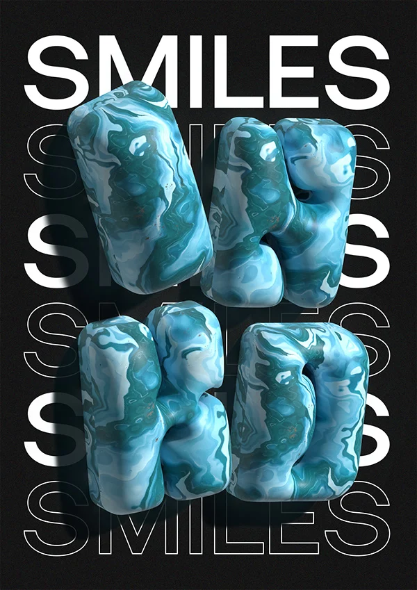 Smiles personal artwork